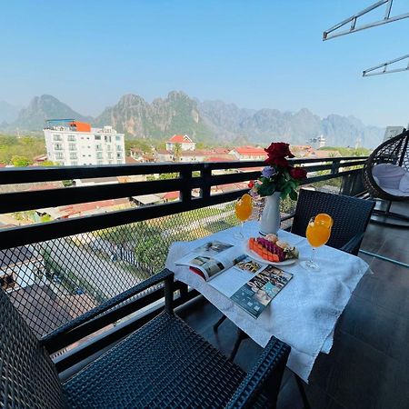 Vang Vieng Topview Hotel Exteriör bild