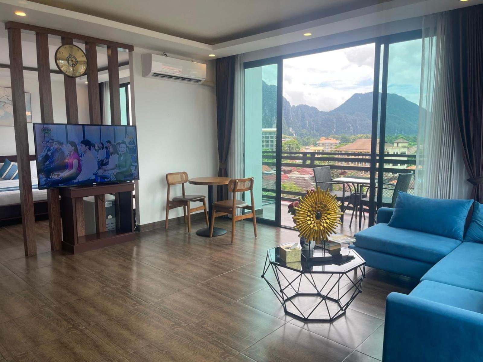 Vang Vieng Topview Hotel Exteriör bild