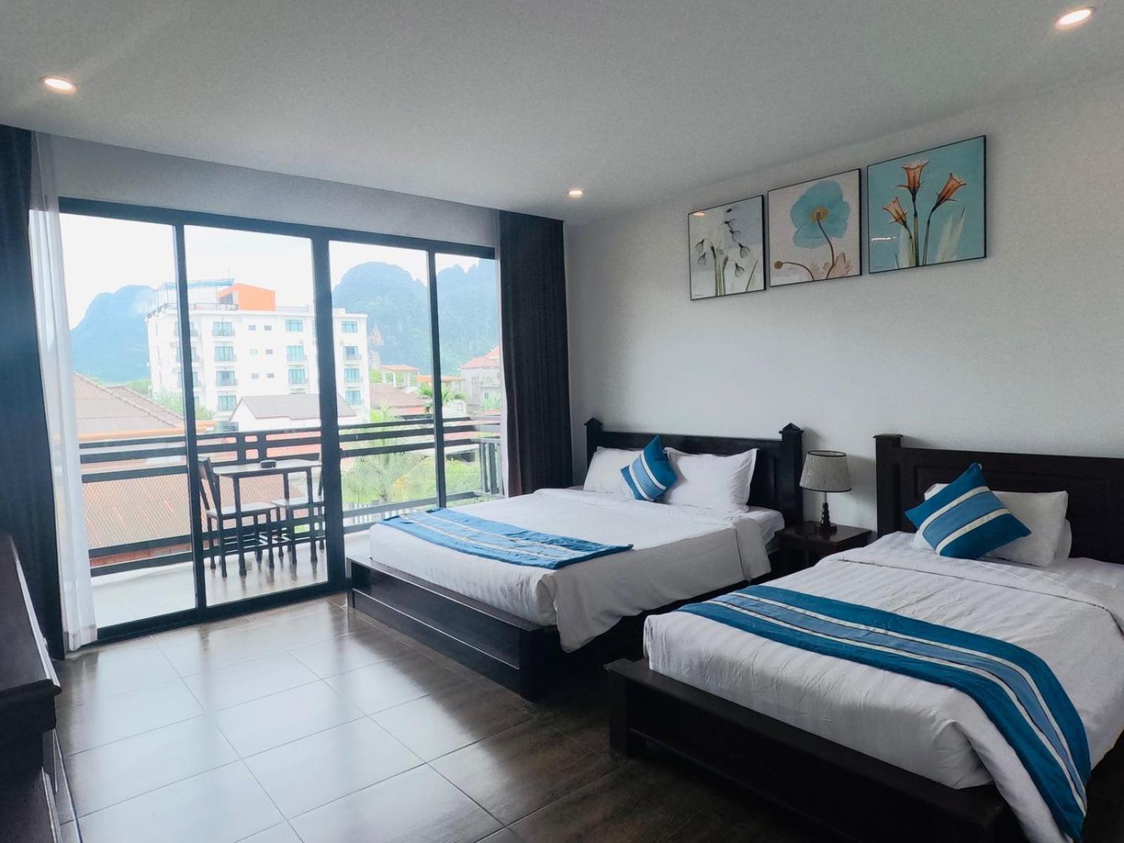Vang Vieng Topview Hotel Exteriör bild