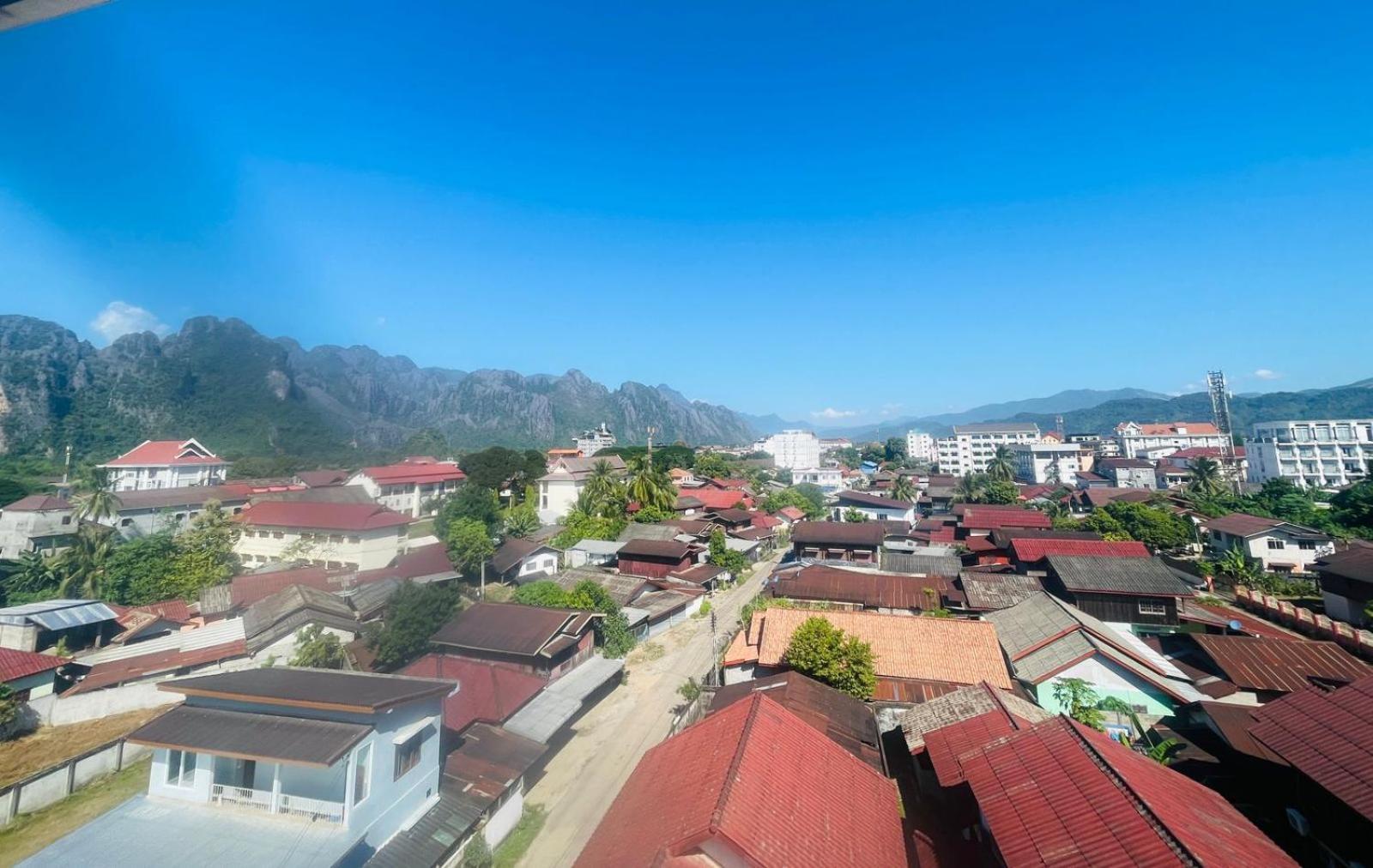 Vang Vieng Topview Hotel Exteriör bild