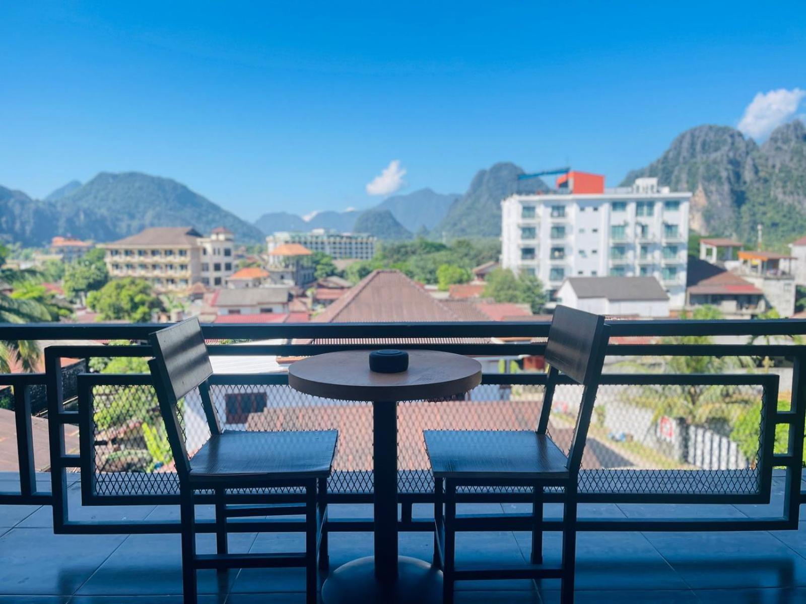 Vang Vieng Topview Hotel Exteriör bild