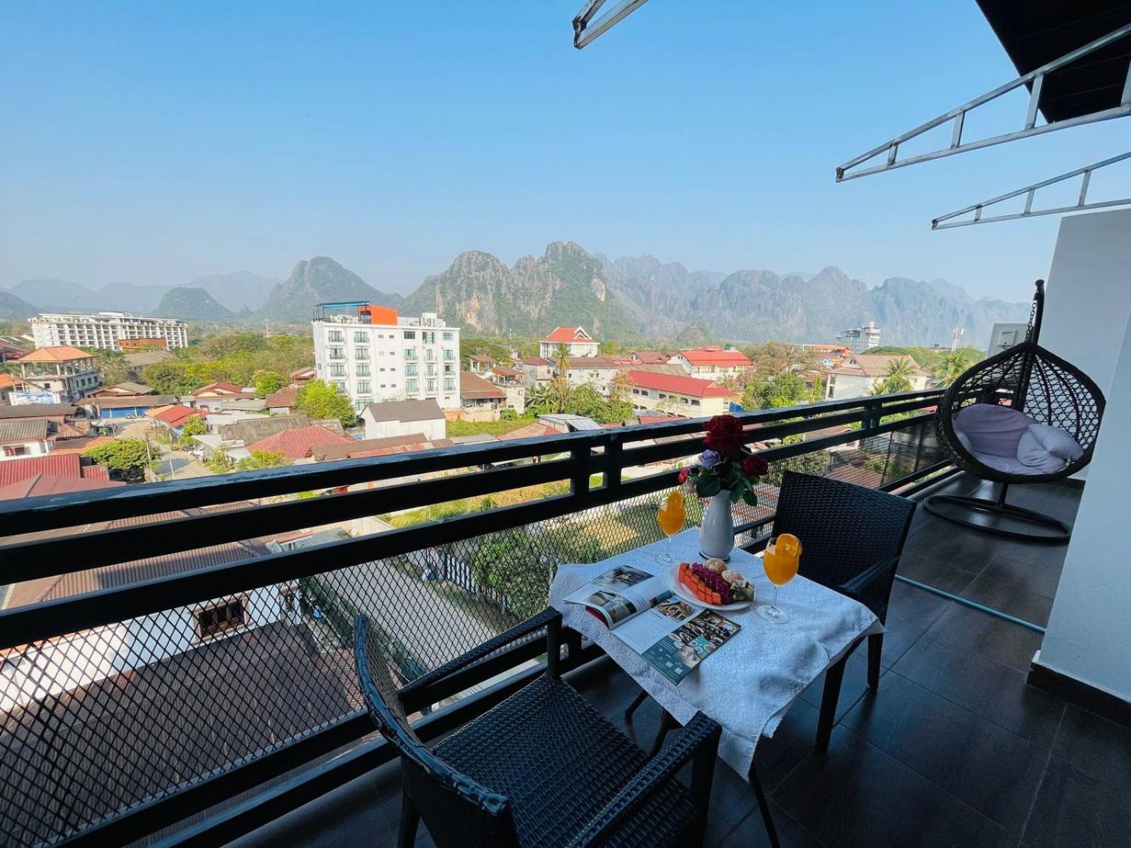 Vang Vieng Topview Hotel Exteriör bild